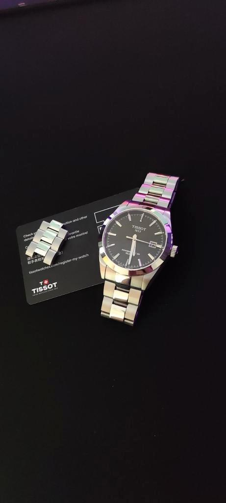 Tissot Gentleman Powermatic 80 Silicium – 2024 – Full Set, Sieraden, Tassen en Uiterlijk, Horloges | Heren, Zo goed als nieuw