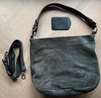 LouLou | Schoudertas, Ophalen of Verzenden, Gebruikt, Groen, Leer