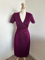 King Louie maat M NIEUW retro glitter wikkel jurk 2723