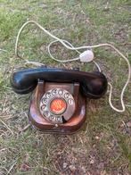 Koperen vintage telefoon, Telecommunicatie, Vaste telefoons | Niet Draadloos, Ophalen of Verzenden, Zo goed als nieuw