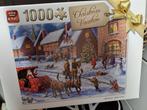 kerstpuzzel, Hobby en Vrije tijd, Ophalen of Verzenden, 500 t/m 1500 stukjes, Zo goed als nieuw, Legpuzzel