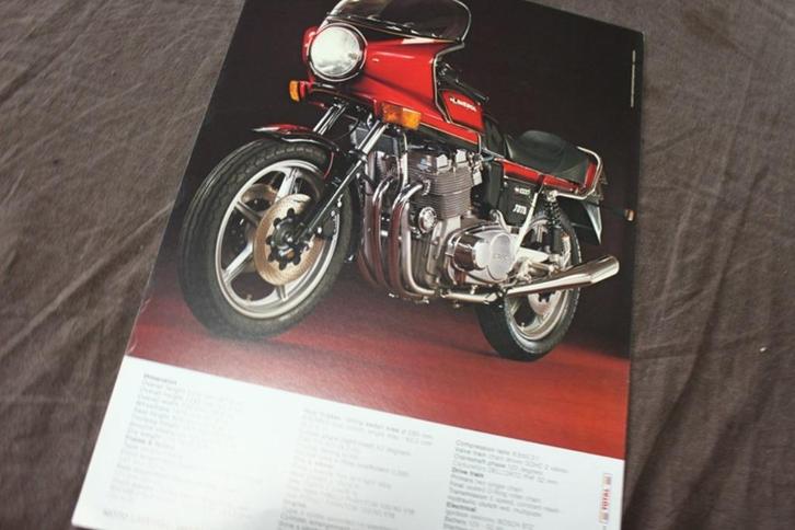 Laverda nuova Jota 1000 motorfiets verkoop folder brochure, Motoren, Handleidingen en Instructieboekjes, Overige merken, Ophalen of Verzenden