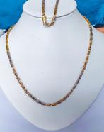 14 karaat gouden heren ketting koningschakel, koningsketting, Ophalen, Zo goed als nieuw, Goud, Goud