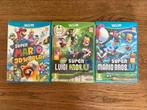 Wii U 3x spellen (Super Mario, Super Luigi), Spelcomputers en Games, Games | Nintendo Wii U, Ophalen, Online, Zo goed als nieuw