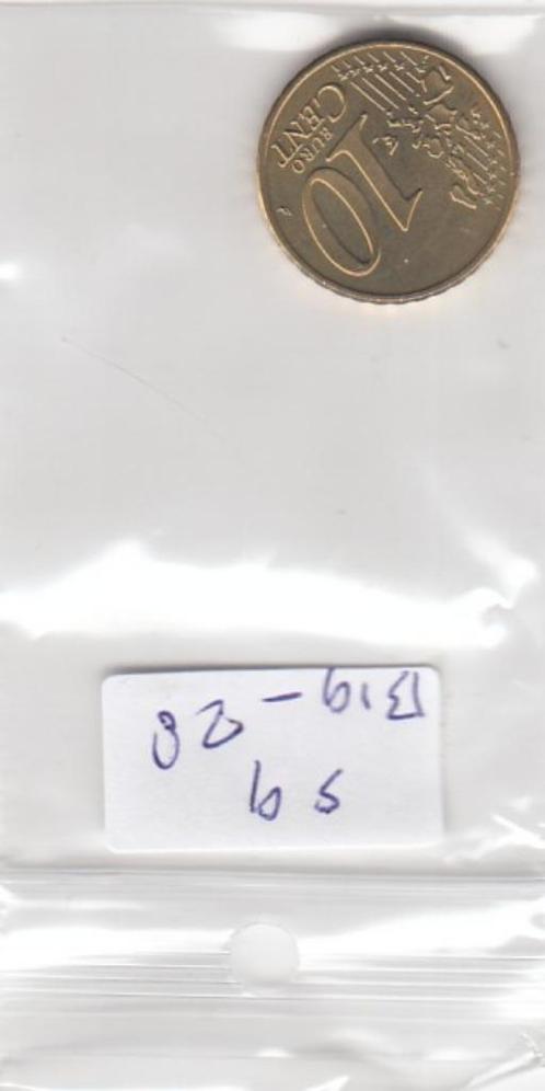 S9-B19-0028 Ireland 10 Cent UNC 2002 KM35, Postzegels en Munten, Munten | Europa | Euromunten, 10 cent, Ierland, Verzenden