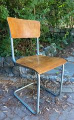 Vintage Gispen schoolstoel, Antiek en Kunst, Ophalen