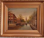 Mooi schilderij van Amsterdam, Antiek en Kunst, Kunst | Schilderijen | Klassiek, Ophalen of Verzenden