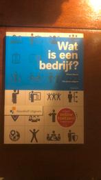 Wat is een bedrijf? Van Rienk Stuive, Ophalen of Verzenden, Zo goed als nieuw, Economie en Marketing, Noordhoff Uitgevers
