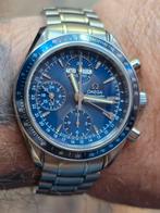 Omega Speedmaster triple date ref: 32228000 nieuw, Staal, Staal, Polshorloge, Ophalen of Verzenden