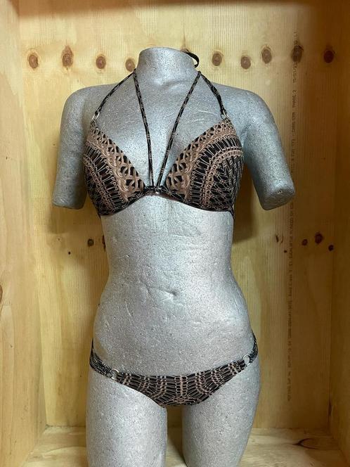 Magistral halter push up bikini maat top 38b slip 36, Kleding | Dames, Badmode en Zwemkleding, Nieuw, Bikini, Bruin, Verzenden