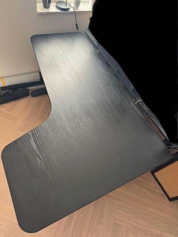 IKEA Bekant hoekbureau (rechts) zwart 160x110cm - afbeelding 3