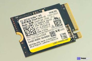 100x 256GB WD SN720 M.2 NVMe SSD, 2230, refurbished/garantie beschikbaar voor biedingen