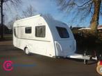 Knaus Sport 420QD + Mover+Vaste Luifel TopStaat!, Caravans en Kamperen, Caravans, Schokbreker, Bedrijf, 750 - 1000 kg, 6 tot 7 meter