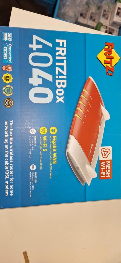 FRITZ! FRITZ!Box, Computers en Software, Netwerk switches, Zo goed als nieuw, Ophalen of Verzenden