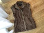 Nieuwe teddy bodywarmer merk B.YOUNG, kleur bruin maat S-M-L, Kleding | Dames, Bodywarmers, Ophalen of Verzenden, Nieuw, Maat 34 (XS) of kleiner