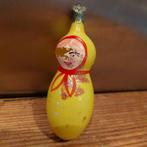 B1006 oude kerstbal pop 10 cm 9,95 €, Diversen, Kerst, Ophalen of Verzenden, Gebruikt
