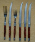 Schwarzwolf. 2 vorken, 4 messen, Ophalen of Verzenden, Gebruikt, Rvs of Chroom, Los bestek