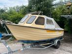 Alaska 500 vis toerboot., Watersport en Boten, Motorboten en Motorjachten, Gebruikt, Ophalen of Verzenden, Minder dan 10 pk, Tot 6 meter