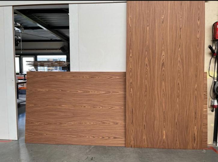 Hout plaat gefineerd, Doe-het-zelf en Verbouw, Platen en Panelen, Nieuw, Hout, Minder dan 20 mm, Ophalen