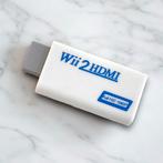 Wii to HDMI | Nieuwe adaptor wit | 1080P, Spelcomputers en Games, Ophalen of Verzenden, Nieuw, Zonder controller