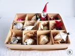 Oude kerstversiering o.a. vogeltje en lantaarns, Diversen, Kerst, Ophalen of Verzenden
