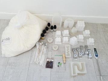 Complete set om kaarsen te maken beschikbaar voor biedingen