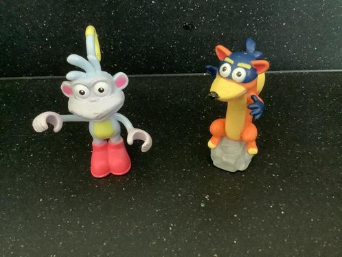 Boots aap en zwieber de vos van Dora poppetje figuurtje, Verzamelen, Poppetjes en Figuurtjes, Ophalen of Verzenden