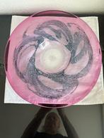 Plus Glass Norway Benny Motzfeldt grote roze schaal, Ophalen of Verzenden