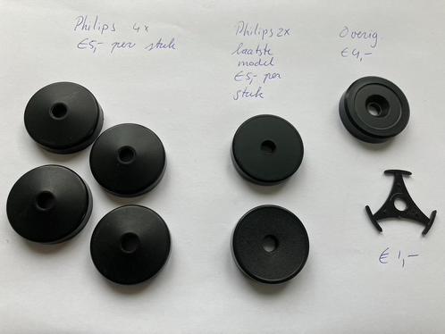 Philips e.a. vintage single adapters / platenpucks., Audio, Tv en Foto, Platenspelers, Zo goed als nieuw, Platenspeler-onderdeel
