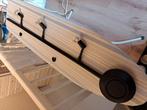 3 lampjes op rails zwart, Huis en Inrichting, Lampen | Spots, Ophalen, Zo goed als nieuw, Metaal of Aluminium