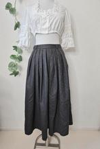 Vintage Tiroler Trachten wollen rok S/M, Ophalen of Verzenden, Zo goed als nieuw, Maat 36 (S), Grijs