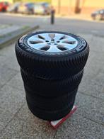 Winterbanden Michelin 205/60 R16 aluminium velg. Stm 5x105, Auto-onderdelen, Banden en Velgen, Gebruikt, 16 inch, Banden en Velgen