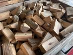 Droog Essenhout, haardhout 3,5 kuub, 3 tot 6 m³, Ophalen of Verzenden, Essenhout, Blokken