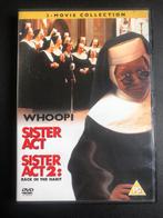 Sister Act dvd 1-2 Whoopi Goldberg, Alle leeftijden, Ophalen of Verzenden, Zo goed als nieuw