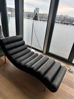 Vintage Danish Mid-Century Wave Shape Chaise Lounge Chair, Ophalen, Zo goed als nieuw, Eenpersoons, Minder dan 150 cm