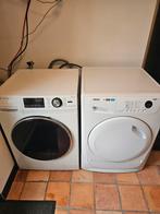 Haier Wasmachine & Zanussi Droger - Samen of Apart, Ophalen, Gebruikt, 8 tot 10 kg, Voorlader