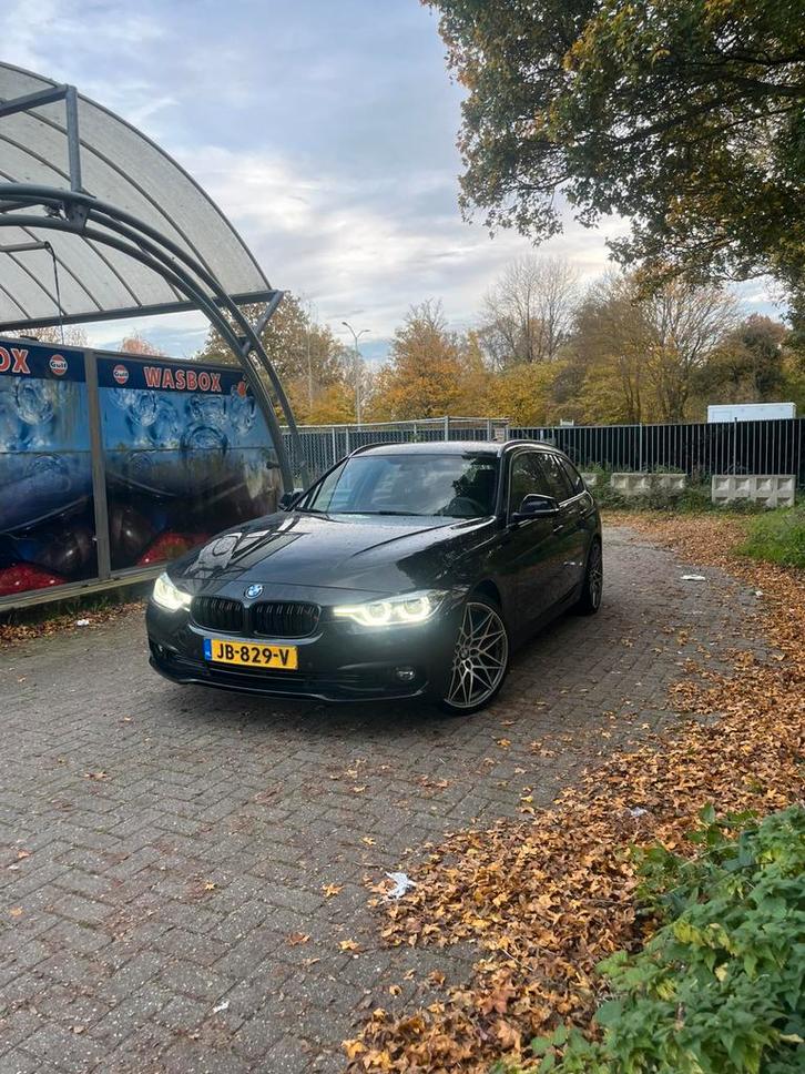 BMW 3-Serie 320d 163pk Efficientdynamics Ed. Aut 2016 Zwart, Auto's, BMW, Particulier, Diesel, D, Stationwagon, Automaat, Origineel Nederlands