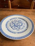 Chinees Rijstkorrel Dinerbord met Draak, Ophalen