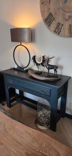 Sidetable met 1 lade 120cm breed., Huis en Inrichting, Tafels | Sidetables, Ophalen, Gebruikt, 100 tot 150 cm, Overige houtsoorten
