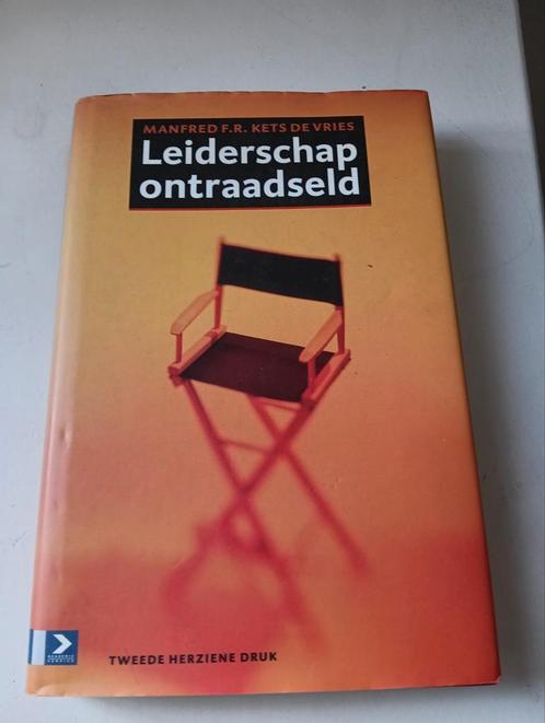 M.F.R. Kets de Vries - Leiderschap ontraadseld, Boeken, Wetenschap, Zo goed als nieuw, Sociale wetenschap, Ophalen of Verzenden