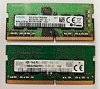 2x 4GB DDR4 SODIMM, Computers en Software, RAM geheugen, Ophalen of Verzenden, Zo goed als nieuw, DDR4, Laptop