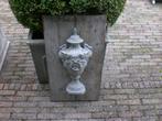 Betonnen Wanddecoratie op Houtenpaneel, Ophalen, Zo goed als nieuw