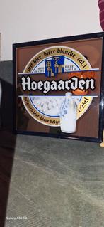 Hoegaarden spiegel, Verzamelen, Biermerken, Ophalen, Reclamebord, Plaat of Schild, Overige merken