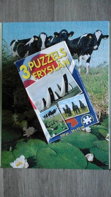 3 puzzels Fryslân beschikbaar voor biedingen