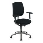 Drabert Entrada Bureaustoel Zwart Lichtgrijs Nieuwe Stof, Ophalen of Verzenden