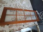 Oude kamerdeur, met reliëfglas, 77x201,5, Doe-het-zelf en Verbouw, Deuren en Horren, Ophalen, Gebruikt, Minder dan 80 cm, Binnendeur