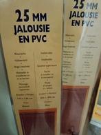 2x Blauwe 25mm Jaloezie 105x130cm - Nieuw in Verpakking, Ophalen, 100 tot 150 cm, Blauw, 100 tot 150 cm
