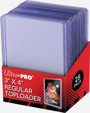 Ultra Pro Regular Toploader(25 stuks) - Slechts €2,25! beschikbaar voor biedingen