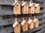 Vogelhuisjes nestkastjes van 18 mm massief hout, Ophalen of Verzenden, Nieuw