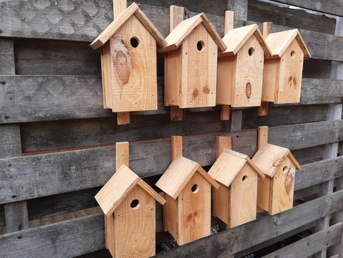 Vogelhuisjes nestkastjes van 18 mm massief hout, Tuin en Terras, Vogelhuisjes en Vogelbaden, Nieuw, Ophalen of Verzenden